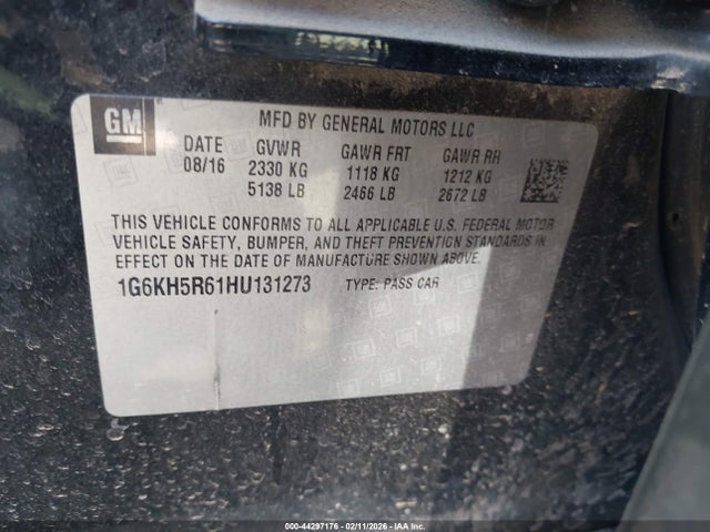 2017 CADILLAC CT6 1G6KH5R61HU131273 Photo 8