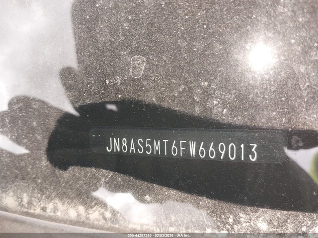 JN8AS5MT6FW669013 Nissan Rogue Select S