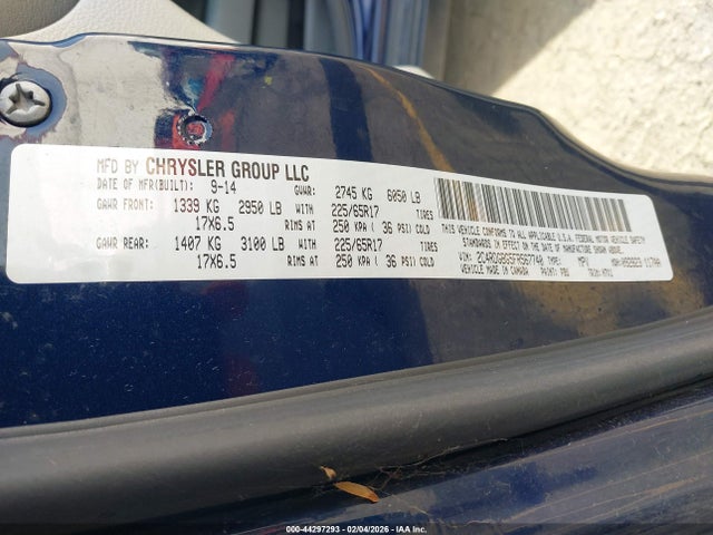 Dodge Grand Caravan American Value Pkg 2015 2C4RDGBG5FR567740 Image 9