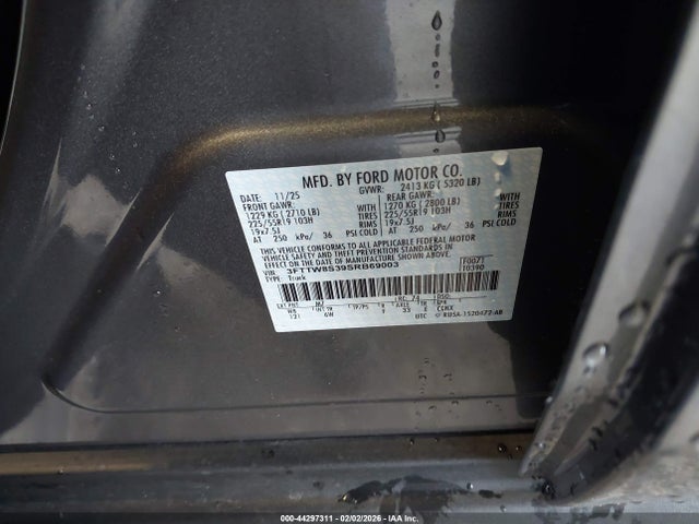 Ford Maverick Lariat 2025 3FTTW8S39SRB69003 Image 9