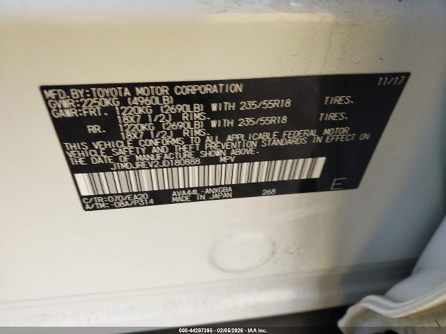 JTMDJREV2JD180888 Toyota Rav4 Hybrid Limited