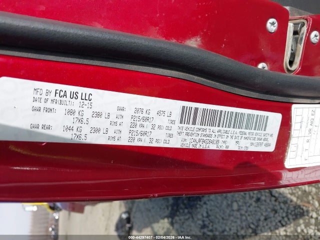 1C4NJRFB4GD646189 Jeep Patriot Latitude