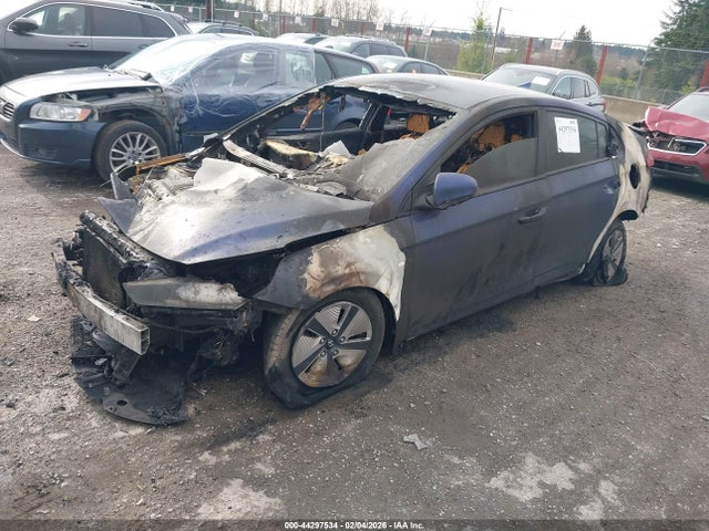 KMHC65LC1KU145196 Hyundai Ioniq Hybrid Blue