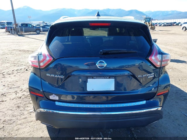 5N1AZ2MH7JN104054 Nissan Murano Platinum