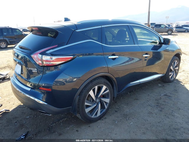 5N1AZ2MH7JN104054 Nissan Murano Platinum