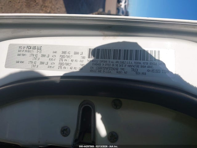 Aukcja sprzedaży 2015 Ram 1500 Tradesman, vin: 1C6RR7SM0FS724040, numer aukcji: 44297569