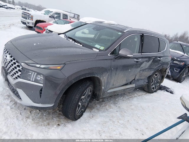 2022 Hyundai Santa Fe Plug-in Hybrid Limited მანქანა იყიდება აუქციონზე, vin: KM8S7DA25NU019232, აუქციონის ნომერი: 44297576