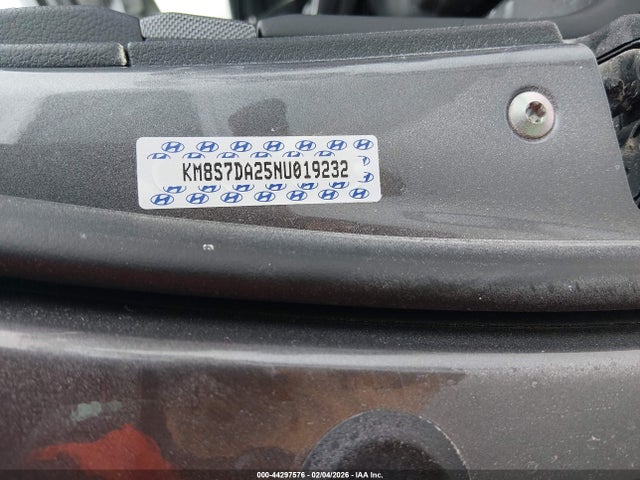 2022 Hyundai Santa Fe Plug-in Hybrid Limited მანქანა იყიდება აუქციონზე, vin: KM8S7DA25NU019232, აუქციონის ნომერი: 44297576