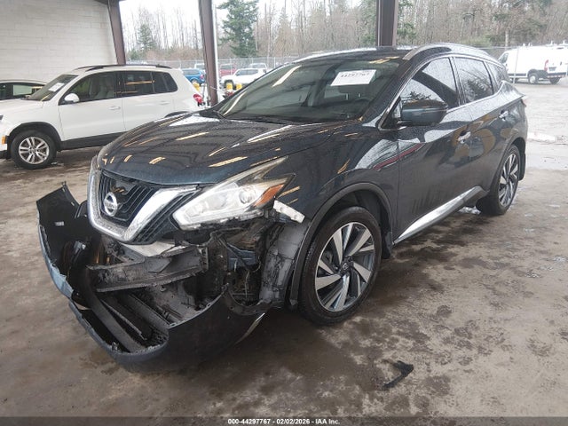 5N1AZ2MH4JN103007 Nissan Murano Platinum