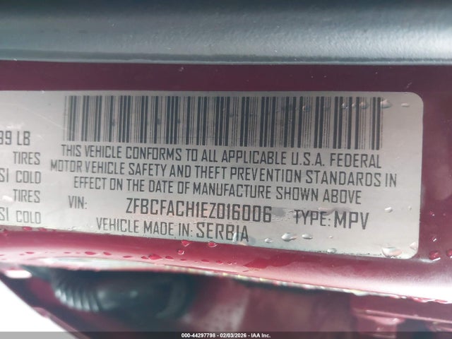 2014 FIAT 500L ZFBCFACH1EZ016006 Photo 8