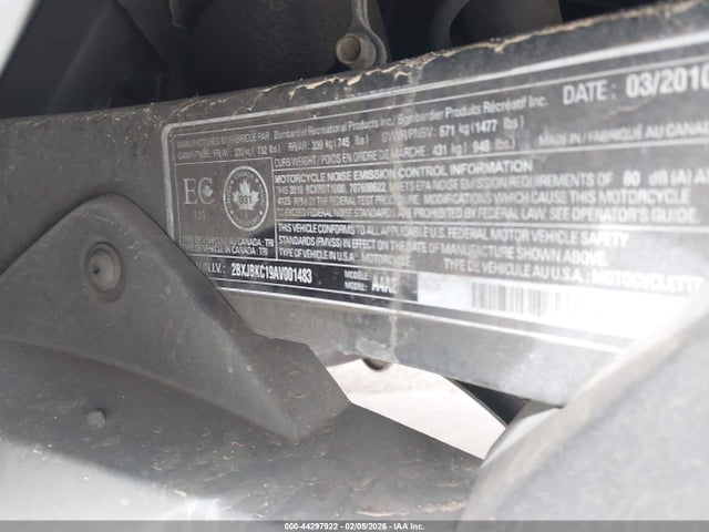 2010 CAN-AM SPYDER ROADSTER 2BXJBKC19AV001483 Photo 8