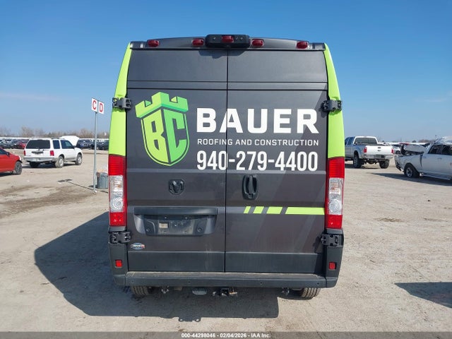Aukcja sprzedaży 2023 Ram Promaster 2500 High Roof 136 Wb, vin: 3C6LRVCG4PE539674, numer aukcji: 44298046