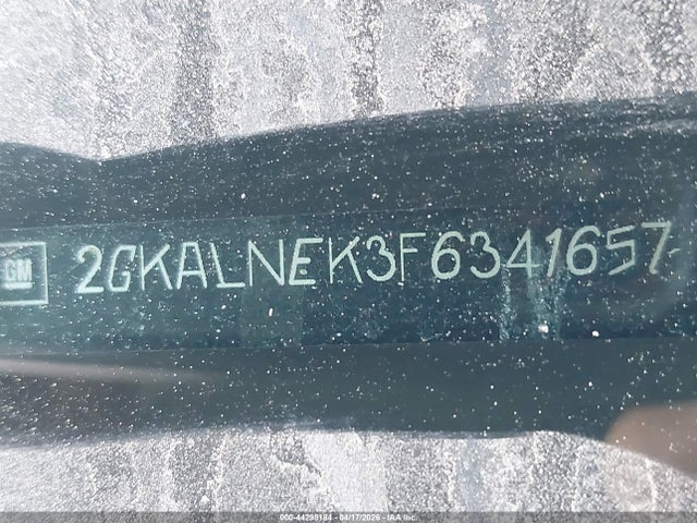 Продаж на аукціоні авто 2015 Gmc Terrain Sl, vin: 2GKALNEK3F6341657, номер лоту: 44298184