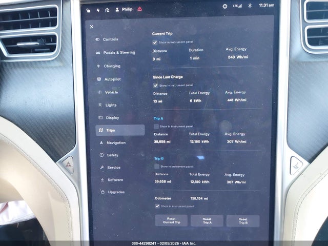 2017 TESLA MODEL S 5YJSA1E28HF198703 Photo 6