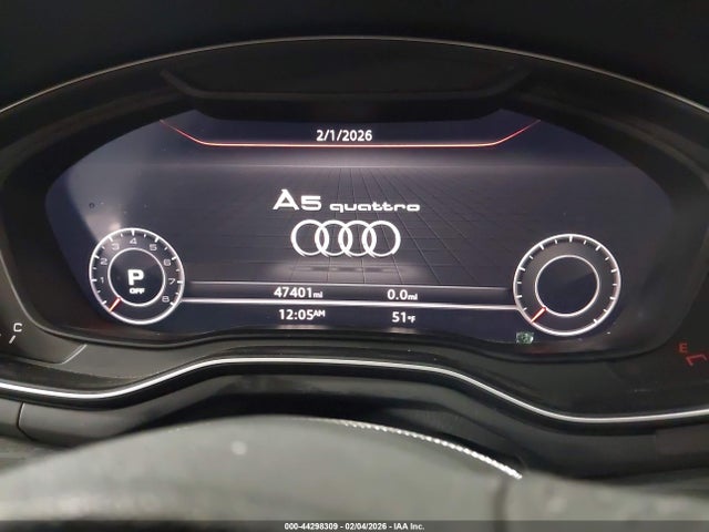 Aukcja sprzedaży 2018 Audi A5 2.0t Premium, vin: WAUYNGF5XJN004283, numer aukcji: 44298309