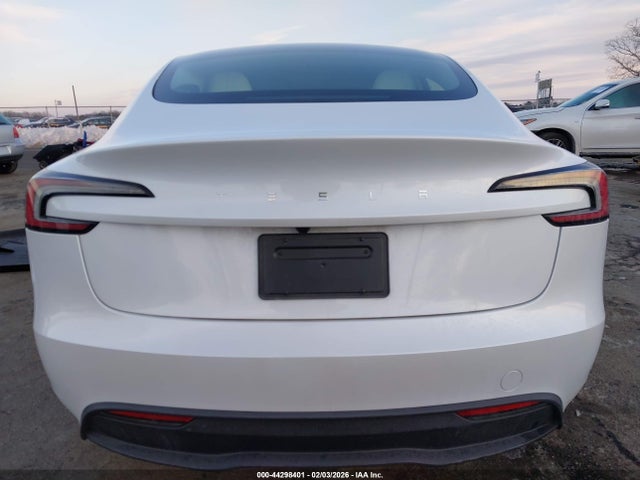 Auction sale of the 2025 Tesla Model 3 Long Range Rear-wheel Drive/standard Rear-wheel Drive, vin: 5YJ3E1EAXSF934323, lot number: 44298401
