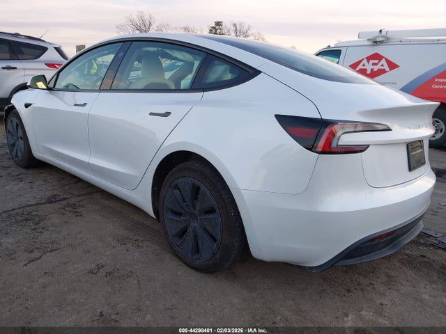 Auction sale of the 2025 Tesla Model 3 Long Range Rear-wheel Drive/standard Rear-wheel Drive, vin: 5YJ3E1EAXSF934323, lot number: 44298401