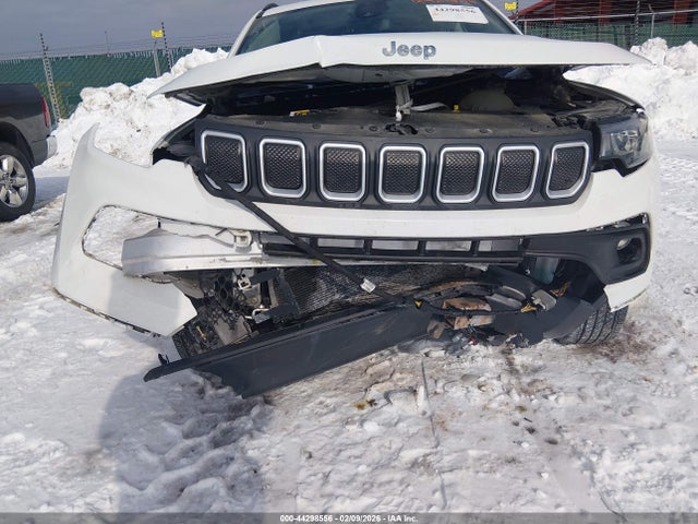 Продаж на аукціоні авто 2022 Jeep Compass Latitude 4x4, vin: 3C4NJDBB3NT152776, номер лоту: 44298556