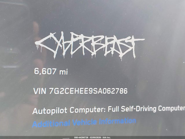 Tesla Cybertruck Cyberbeast 2025 7G2CEHEE9SA062786 Image 14