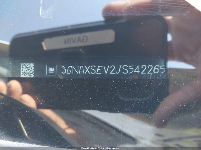 Продажа на аукционе авто 2018 Chevrolet Equinox Lt, vin: 3GNAXSEV2JS542265, номер лота: 44298748