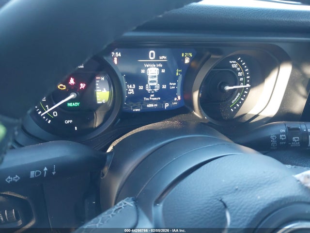 Aukcja sprzedaży 2025 Jeep Wrangler 4xe Sport S 4xe, vin: 1C4RJXN64SW603933, numer aukcji: 44298766