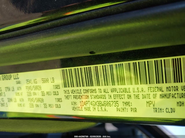 2011 DODGE NITRO 1D4PT4GX3BW606735 Photo 8