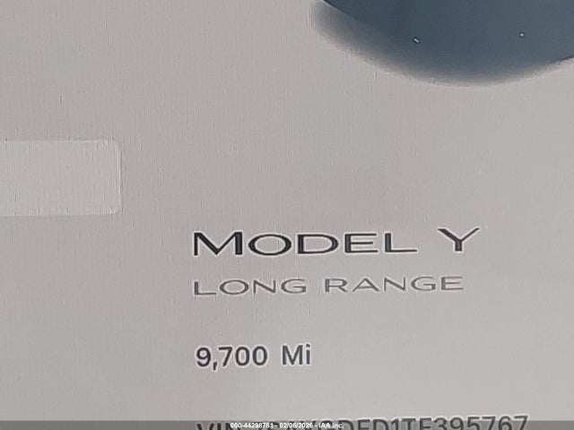 Aukcja sprzedaży 2026 Tesla Model Y Premium Rear-wheel Drive/standard Rear-wheel Drive, vin: 7SAYGDED1TF395767, numer aukcji: 44298781