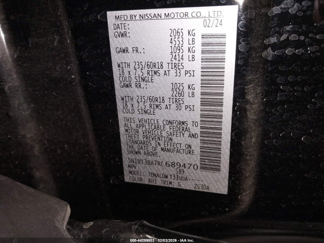 2024 NISSAN ROGUE 5N1BT3BA7RC689470 Photo 8