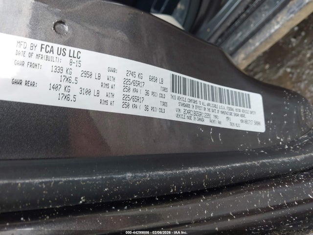 2016 CHRYSLER TOWN & COUNTRY 2C4RC1BG5GR112291 Photo 8