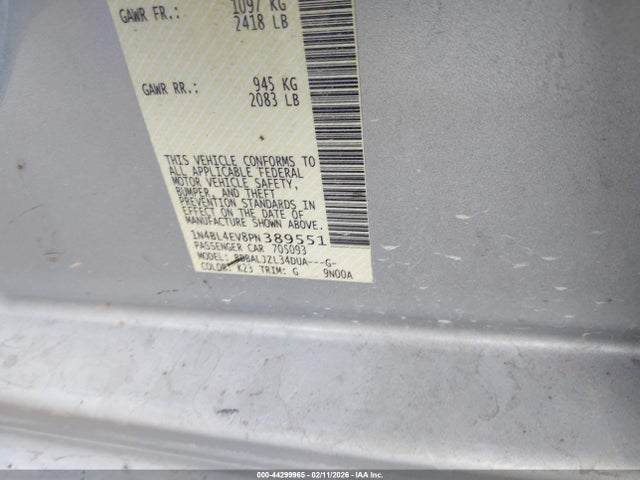 2023 NISSAN ALTIMA 1N4BL4EV8PN389551 Photo 8