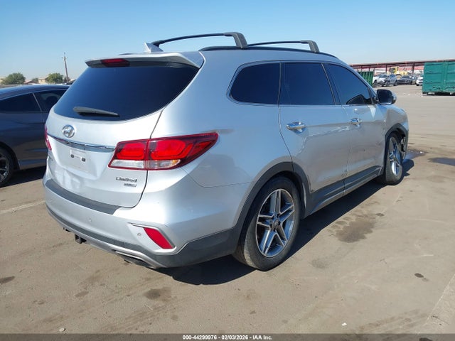 Hyundai Santa Fe Limited Ultimate 2017 KM8SR4HF2HU201347 Image 4
