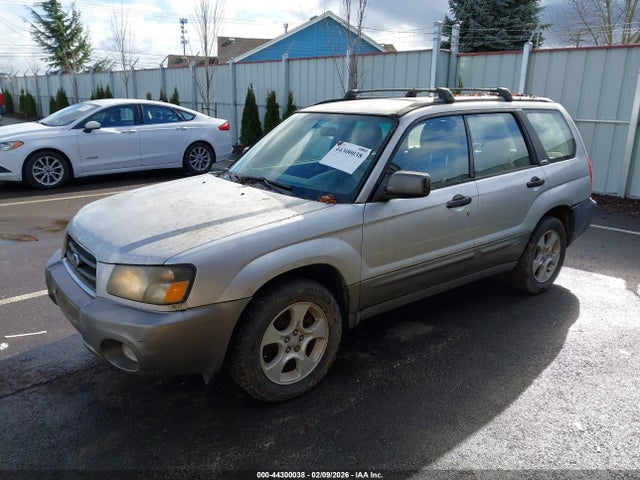 2003 Subaru Forester Xs მანქანა იყიდება აუქციონზე, vin: JF1SG65673H716720, აუქციონის ნომერი: 44300038