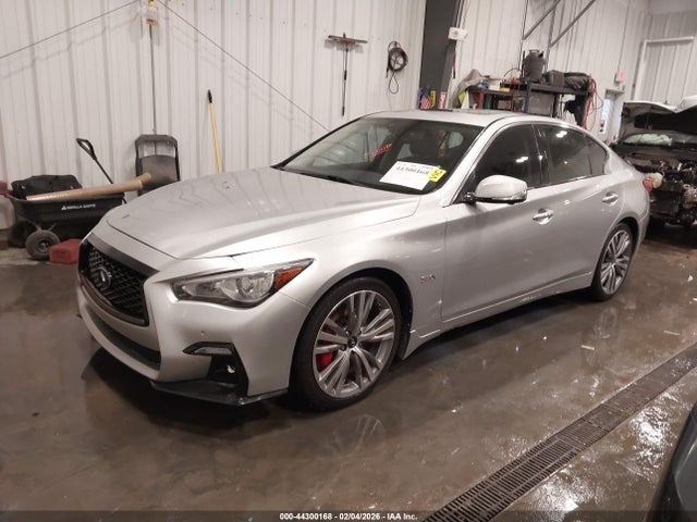 44300168 :رقم المزاد ، JN1EV7AP4JM358405 vin ، 2018 Infiniti Q50 3.0t Sport مزاد بيع