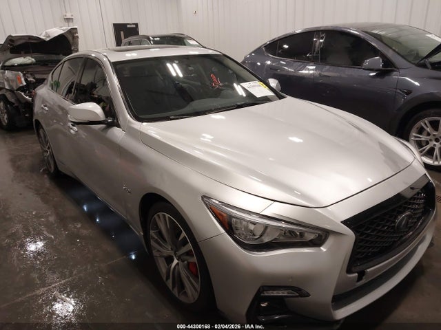 44300168 :رقم المزاد ، JN1EV7AP4JM358405 vin ، 2018 Infiniti Q50 3.0t Sport مزاد بيع