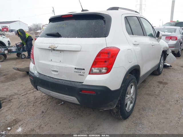 Продаж на аукціоні авто 2016 Chevrolet Trax Lt, vin: KL7CJPSB3GB548202, номер лоту: 44300363