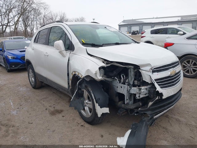 Продаж на аукціоні авто 2016 Chevrolet Trax Lt, vin: KL7CJPSB3GB548202, номер лоту: 44300363