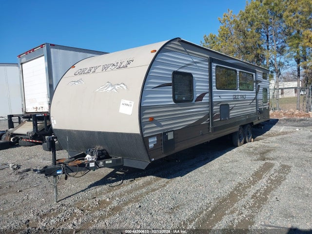 4X4TCKB24FK027806 Forest River Cherokee Grey Wolf 26dbh Travel Trailer