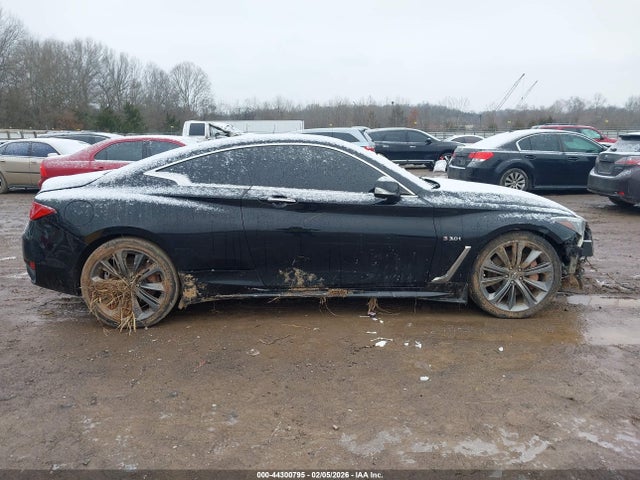 44300795 :رقم المزاد ، JN1FV7EL9JM630359 vin ، 2018 Infiniti Q60 3.0t Red Sport 400 مزاد بيع