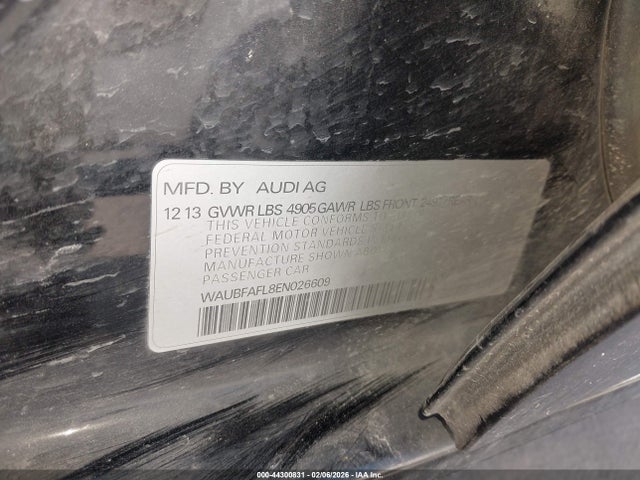 2014 AUDI A4 WAUBFAFL8EN026609 Photo 8