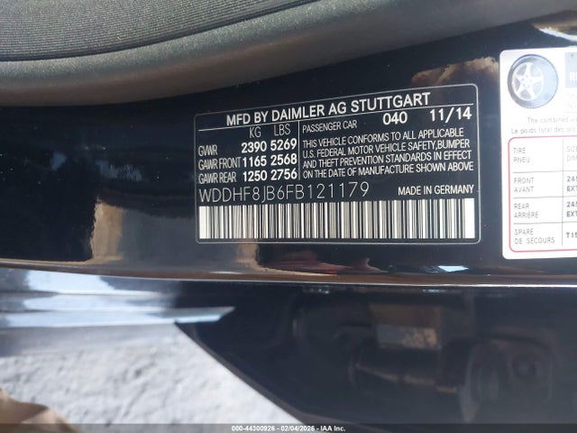 2015 MERCEDES-BENZ E 350 WDDHF8JB6FB121179 Photo 8