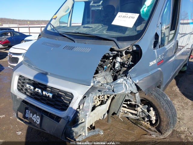2021 Ram Promaster 3500 Cargo Van High Roof 159 Wb Ext მანქანა იყიდება აუქციონზე, vin: 3C6MRVJG7ME586801, აუქციონის ნომერი: 44301022
