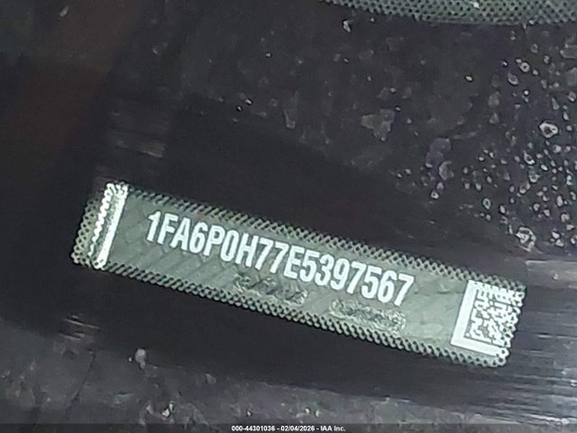1FA6P0H77E5397567 Ford FUSION SE