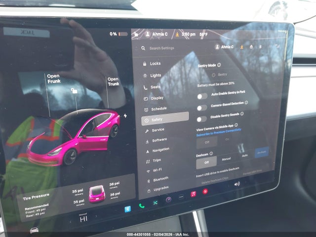 Продаж на аукціоні авто 2018 Tesla Model 3 Long Range/mid Range, vin: 5YJ3E1EA8JF154044, номер лоту: 44301055