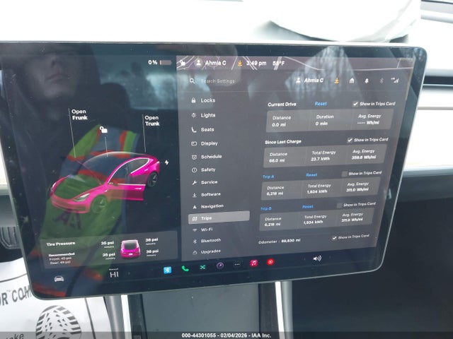 2018 TESLA MODEL 3 5YJ3E1EA8JF154044 Photo 6