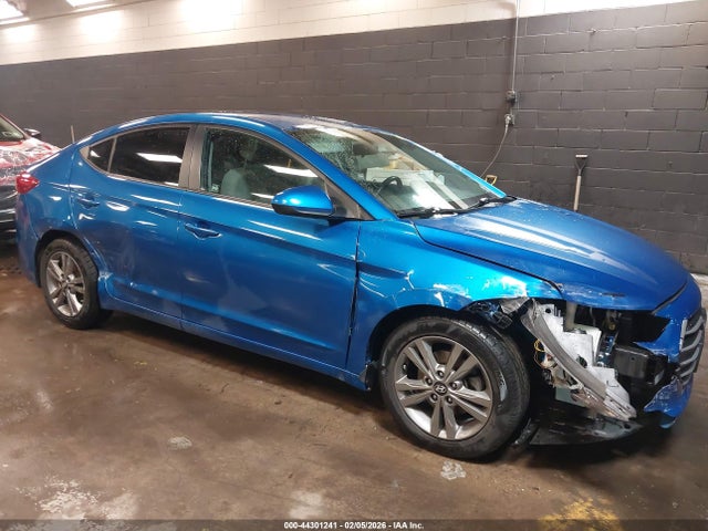44301241 :رقم المزاد ، 5NPD84LF6JH224458 vin ، 2018 Hyundai Elantra Sel مزاد بيع
