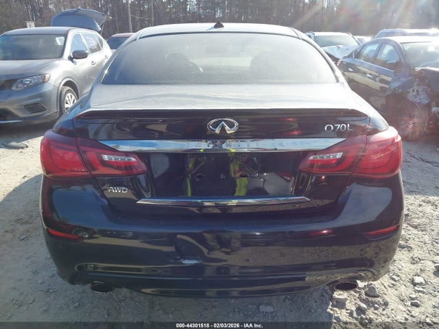 44301518 :رقم المزاد ، JN1BY1AR0KM585679 vin ، 2019 Infiniti Q70 3.7x Luxe مزاد بيع