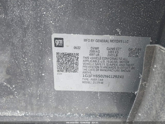 2022 CHEVROLET BOLT EUV 1G1FY6S02N4129241 Photo 8