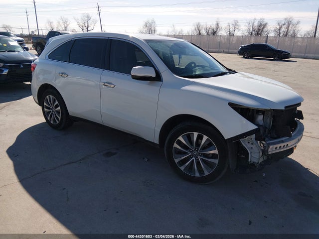5FRYD3H42GB017229 Acura Mdx Technology Acurawatch Plus Packages/technology Package