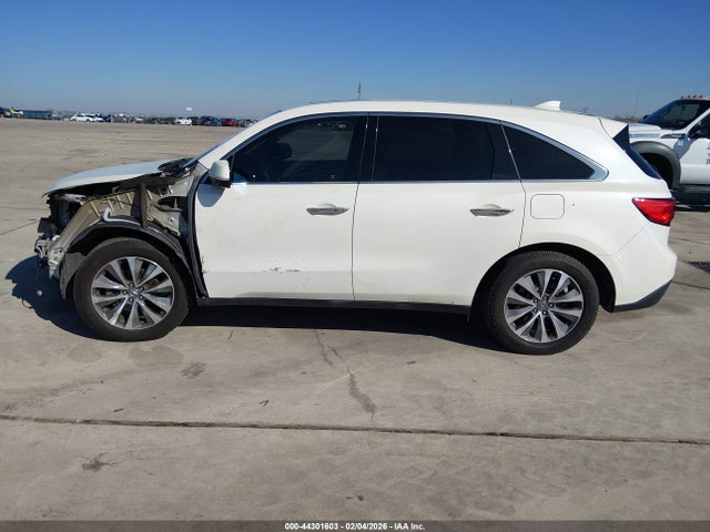 5FRYD3H42GB017229 Acura Mdx Technology Acurawatch Plus Packages/technology Package
