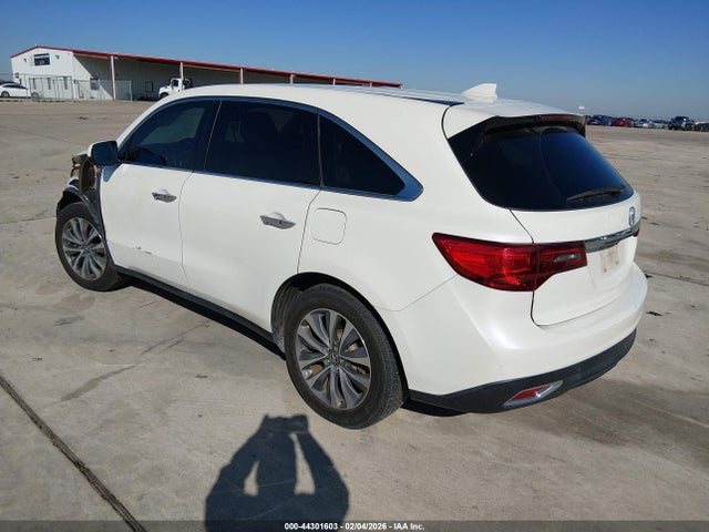 5FRYD3H42GB017229 Acura Mdx Technology Acurawatch Plus Packages/technology Package